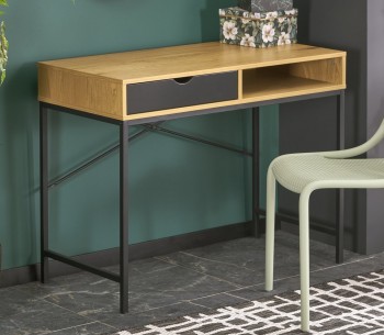 Małe nowoczesne biurko z szufladą B50 Halmar