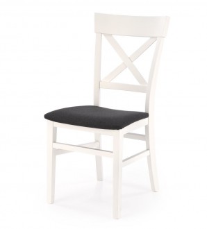 Białe drewniane krzesło w prowansalskim stylu Tutti 2 Halmar