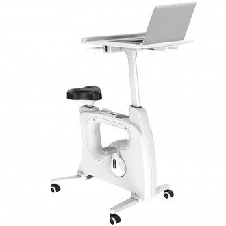 Krzesło gimnastyczne z podstawką pod laptopa Fitness Chair F209DT