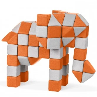 Zestaw klocków magnetycznych JollyHeap Creative - 100 elementów
