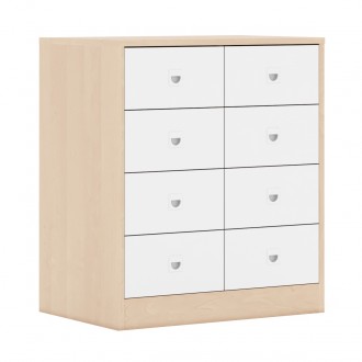 Szafka szkolna z szufladami Blox BASE 70 index 2PP-2R-8SB