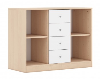 Regał szkolny szuflady Blox BASE 110 index 2PP-3R-4SS