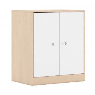 Niska szafa szkolna na klucz Blox BASE 70 index 2P-2R-2F2