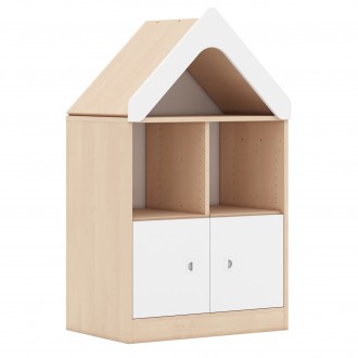 Regał domek do szkoły podstawowej Blox BASE 70 index 2PP-2R-2F1-D