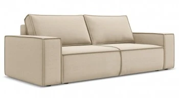 Sofa 3-osobowa z funkcją spania Kimo 155x200 cm, tkanina welwet