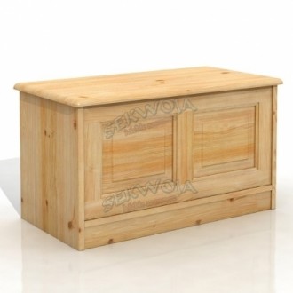 Kufer drewniany