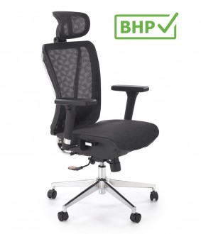 Ergonomiczny fotel biurowy Vixen Halmar, zgodny z normą BHP