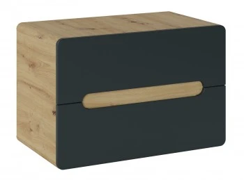 Wisząca szafka łazienkowa pod umywalkę nablatową 80 cm, Aruba Cosmos 829 FSC