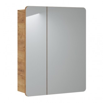 Szafka łazienkowa z lustrem 2-drzwiowa 60 cm, Aruba 841 FSC
