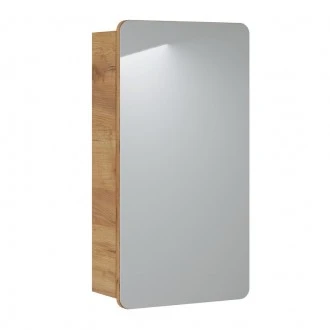 Szafka łazienkowa z lustrem jednodrzwiowa 40 cm, Aruba 842 FSC