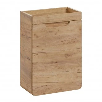 Wąska szafka podumywalkowa 40 cm, Aruba 826 FSC, dąb craft złoty