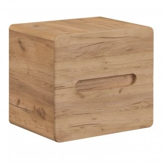 Szafka łazienkowa pod umywalkę nablatową 60 cm, Aruba 828 FSC, dąb craft złoty
