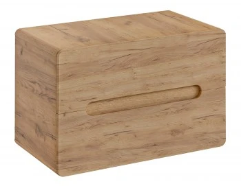 Szafka do łazienki pod umywalkę nablatową 80 cm, Aruba 829 FSC, dąb craft złoty