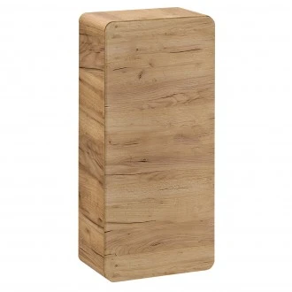 Szafka łazienkowa boczna, wisząca Aruba 830 FSC, dąb craft złoty