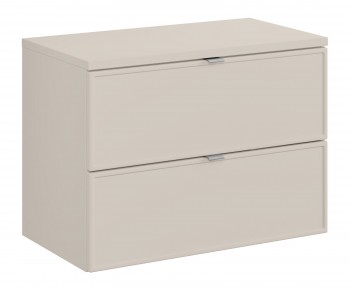 Szafka łazienkowa Bella 80 cm pod umywalkę nablatową, kaszmir