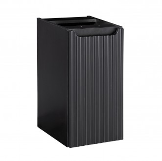 Wisząca szafka łazienkowa podblatowa Nova 30 cm, czarny mat