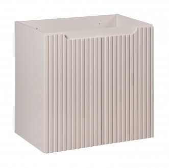 Wisząca szafka podumywalkowa 2-drzwiowa Nova 60 cm, kaszmir mat