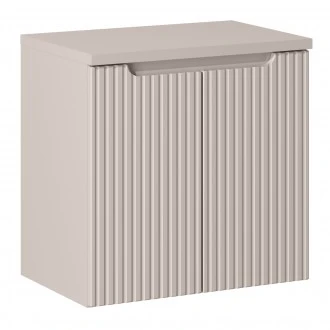 Szafka podumywalkowa 2-drzwiowa Nova 60 cm z blatem, kaszmir mat