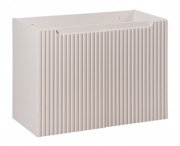 Wisząca szafka umywalkowa 2-drzwiowa Nova 80 cm, kaszmir mat