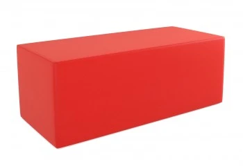 Szkolna pufa Tobo Basic prostokąt, 120 cm