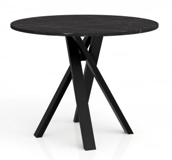 Stół do jadalni Ivo z okrągłym blatem 110 cm