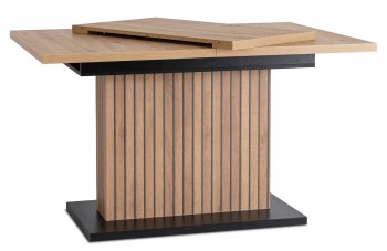 Rozkładany stół z lamelami Giant 130-180 cm, dąb artisan