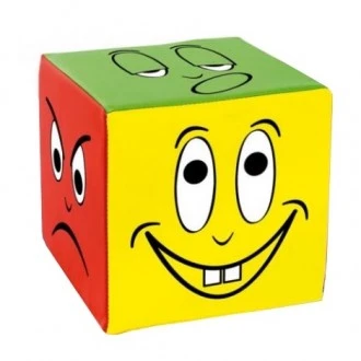 Piankowa kostka edukacyjna z emocjami Edufeel