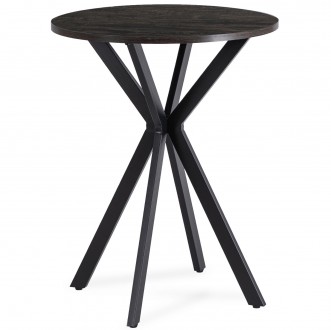 Mały stół jadalniany Lauren 60 cm, czarny