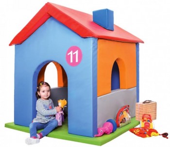 Zestaw kształtek piankowych do przedszkola Playhome, wielokolorowy