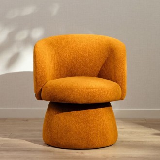 Designerski fotel na jednej nodze Confort