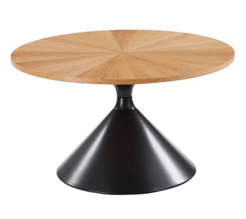 Okrągła ława na słupku L33-FX, średnica 70 cm