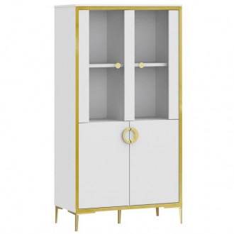 Witryna glamour Golden 2 czterodrzwiowa NV621