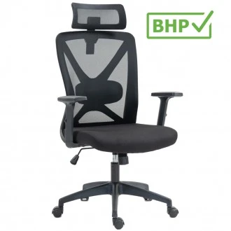 Krzesło do pracy przy biurku Optiflex, zgodne z normą BHP