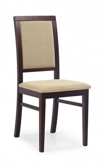 Klasyczne krzesło drewniane Sylwek 1 ciemny orzech