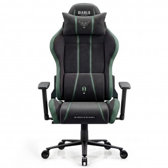 Fotel gamingowy materiałowy Diablo X-One 2.0 King Size, Forest Green