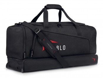 Torba sportowa treningowa Diablo z motywem, czarna