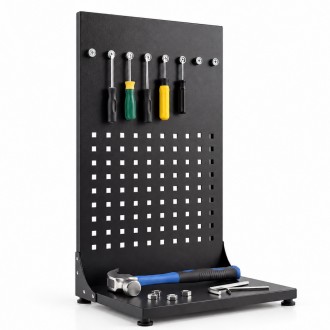 Tablica perforowana nablatowa z magnesami 66x40 cm