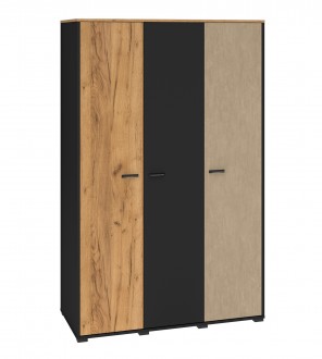 Szafa 120 cm z drążkami i półkami Colt 01 do pokoju młodzieżowego