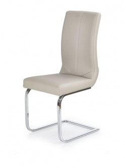 Tapicerowane krzesło na płozach K219