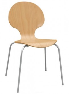 Krzesło sklejkowe Amadeo Wood