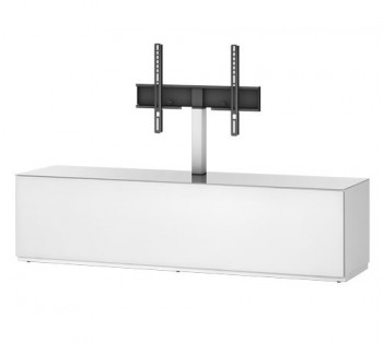 Stolik RTV ST161 WHT / biały front z uchwytem