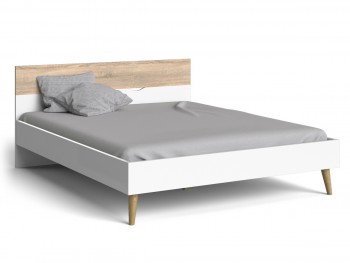 Łóżko Oslo 160x200 w stylu skandynawskim