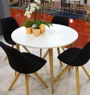 Okrągły stół Oslo 100x100 w stylu skandynawskim