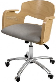 Krzesło Vincent Obrotowe Wood Lux