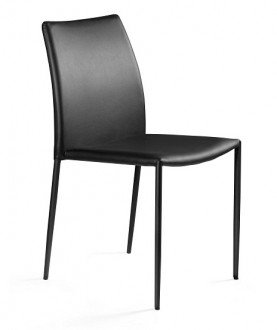 Krzesło Design w całości tapicerowane ekoskórą
