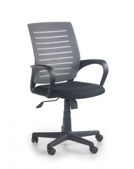 Klasyczne krzesło biurowe z oparciem z siatki Santana