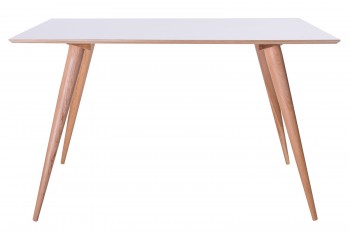 Stół na drewnianych nogach Planet prostokątny