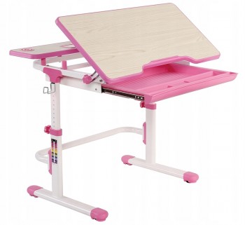 Ergonomiczne biurko dziecięce z regulacją wysokości Lavoro L