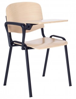 Krzesło konferencyjne sklejkowe ISO D z pulpitem