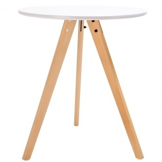 Okrągły stół w stylu skandynawskim Tripod Fi60